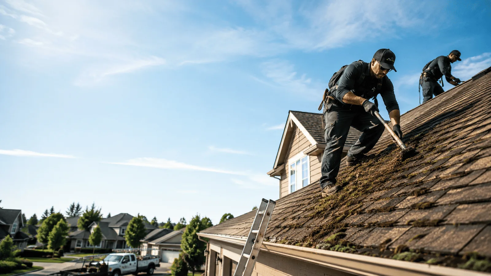 Roof Moss Removal in Bexar, AR near me